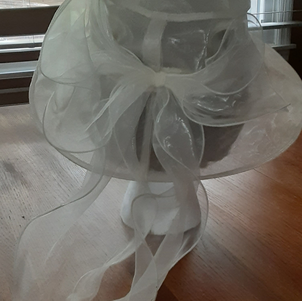 Women's see thru hat